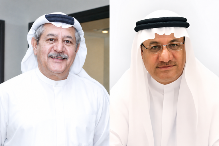 معالي حميد محمد عبيد القطامي وسعادة فريد لطفي الهرموزي